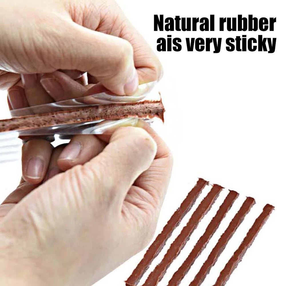 45-Piece Tubeless Tire Repair Kit – Car, Bike & Motorcycle Tire Repair Kit Axl