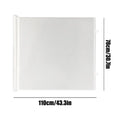 Retractable Pet Gate – No-Drill Screen Door for Dogs & Cats Retractable Pet Gate Axl White S