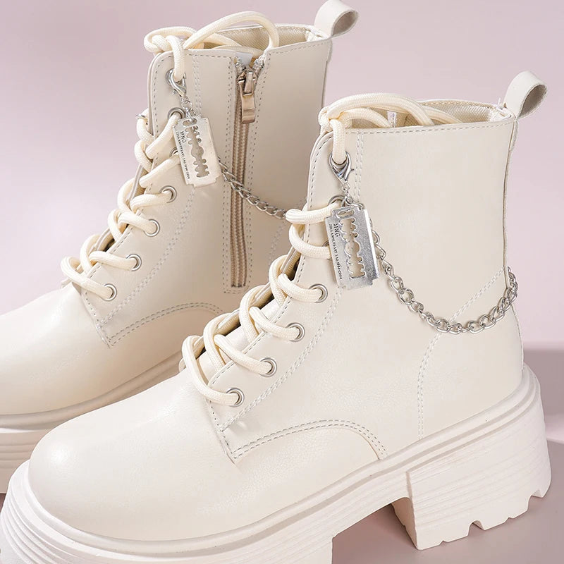 Gothic Punk Boot Chain Decor | Easy-Release Buckle DIY Accessory Shoe Chain Accessory Axl