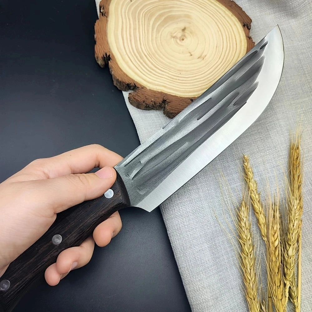 Forged Full Tang Meat Cleaver – Stainless Steel Chef Knife Kitchen Cleaver Knife Axl