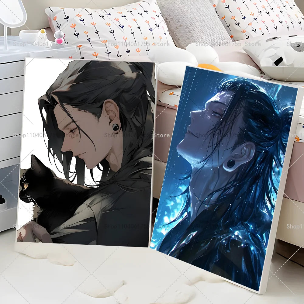 Jujutsu Kaisen Geto Suguru Poster – Waterproof Wall Sticker Anime Wall Poster Axl