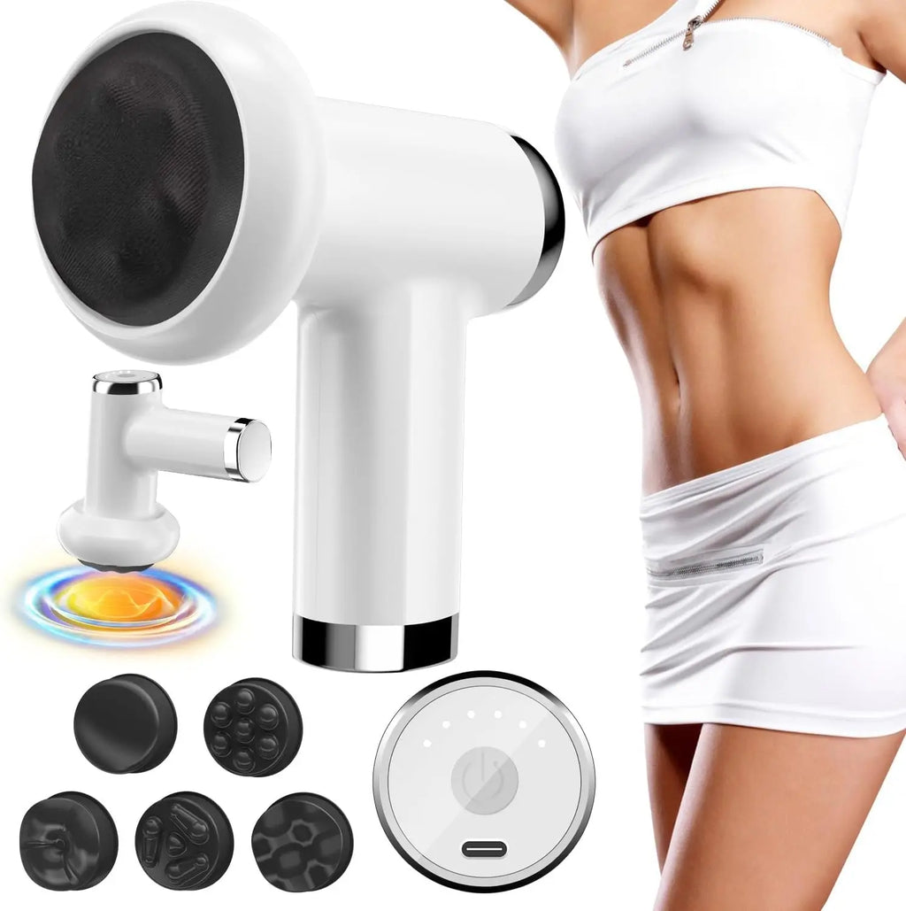 Handheld Body Sculpting Massager – Heat, 6 Levels & 5 Heads Body Sculpting Massager Axl