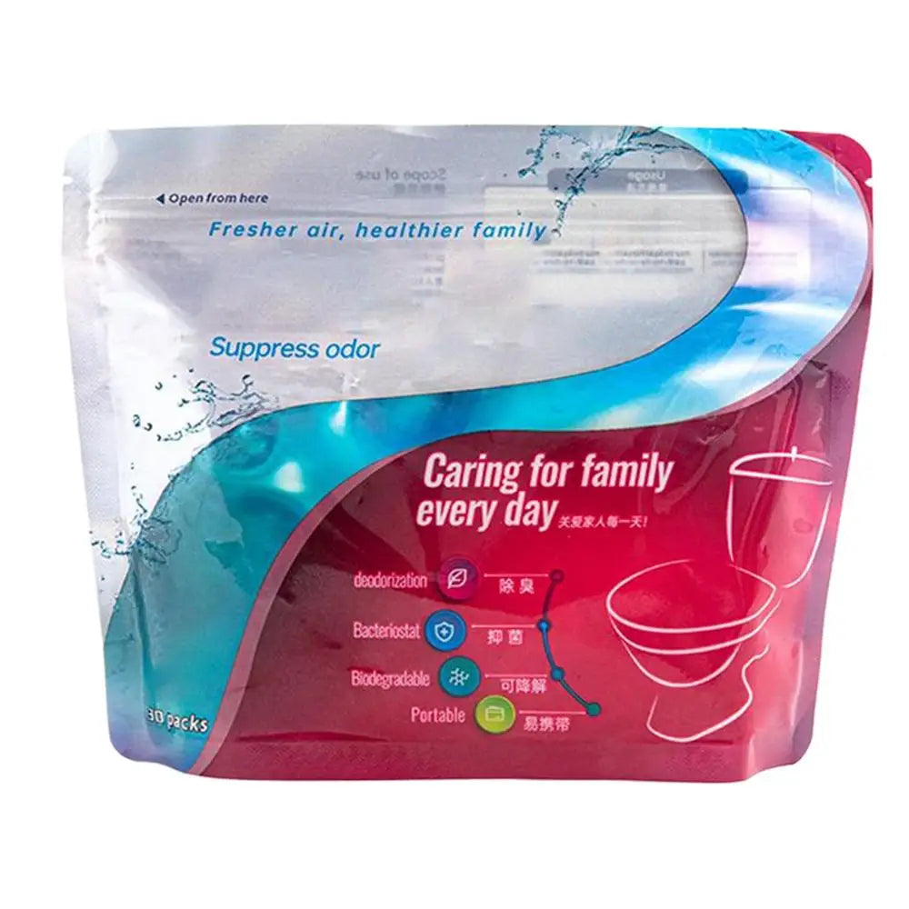 Portable Toilet Deodorizing Powder – 30-Pack Absorbent Gel Portable Toilet Powder Axl As show