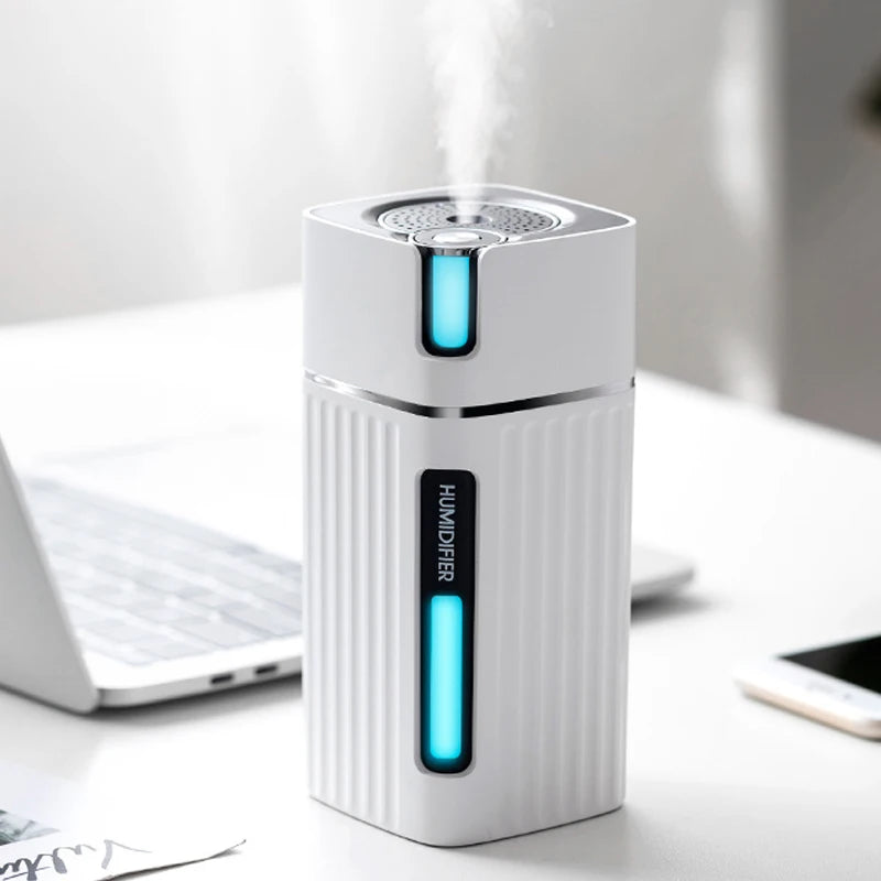 Ultrasonic Cool Mist Humidifier & Aroma Diffuser – 7 LED Colors Ultrasonic Humidifier Axl