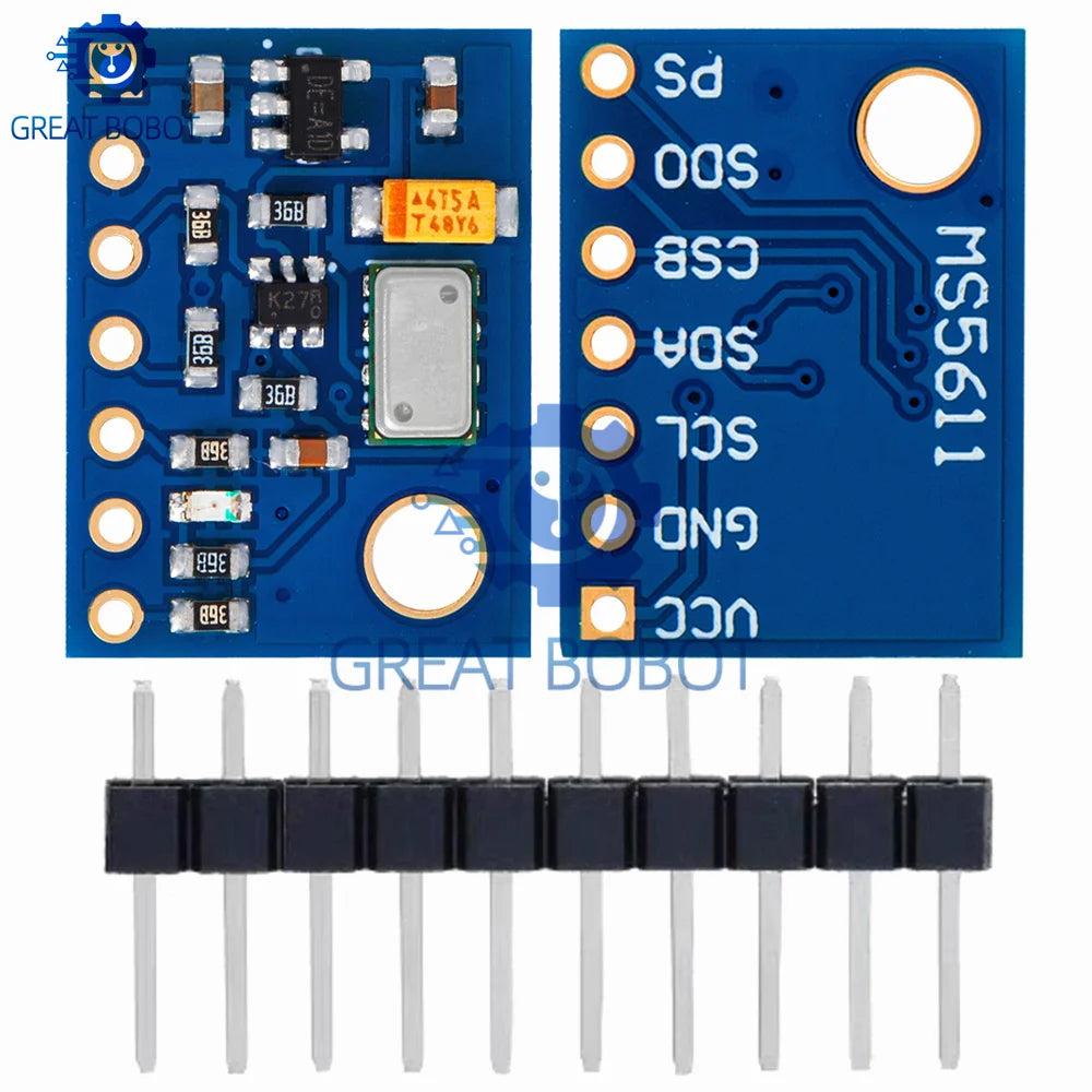 GY-63 MS5611 Barometric Pressure & Altitude Sensor Module Pressure Sensor Module Axl