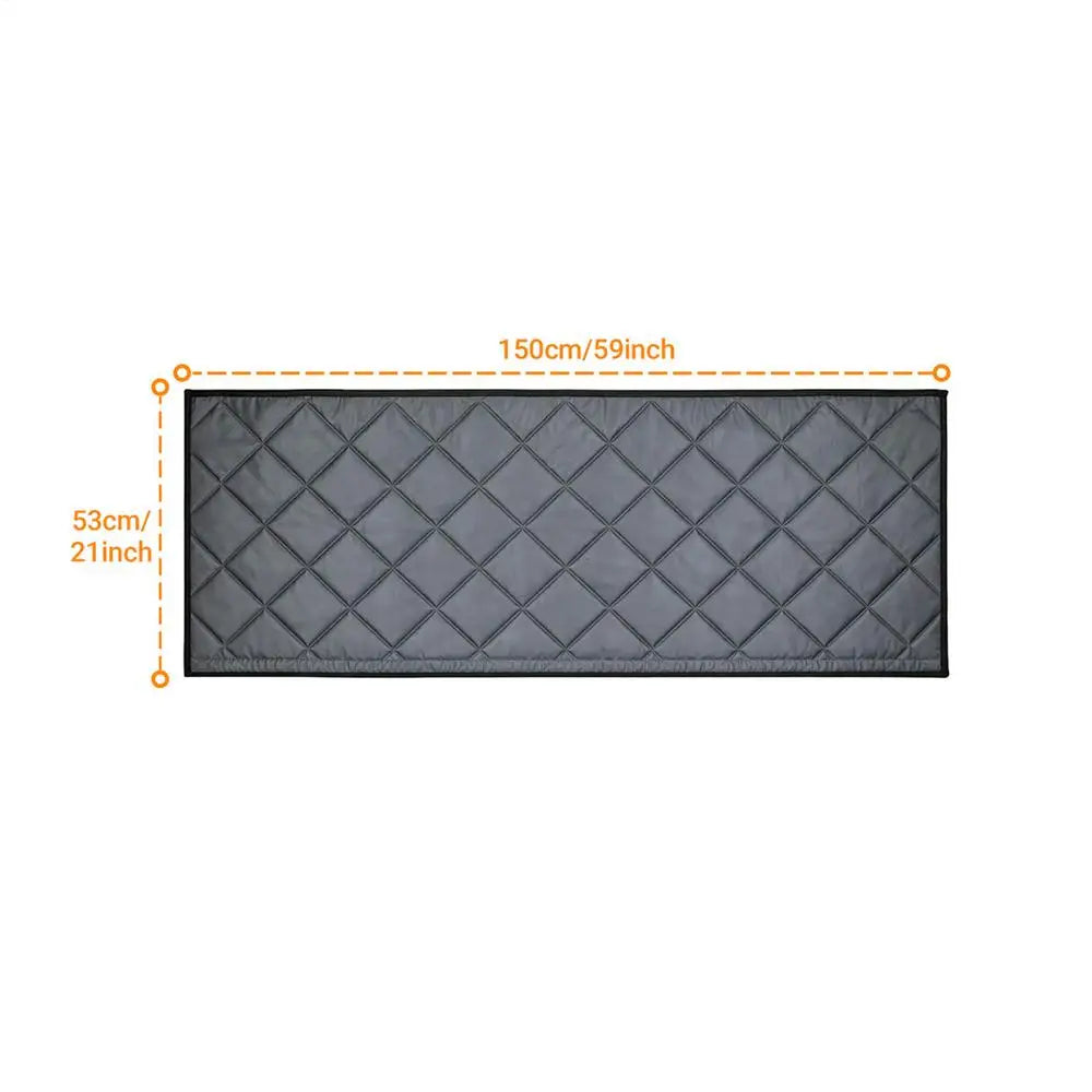 Portable AC Hose Cover – Insulated Waterproof Sleeve & Straps AC Hose Cover Axl Gray