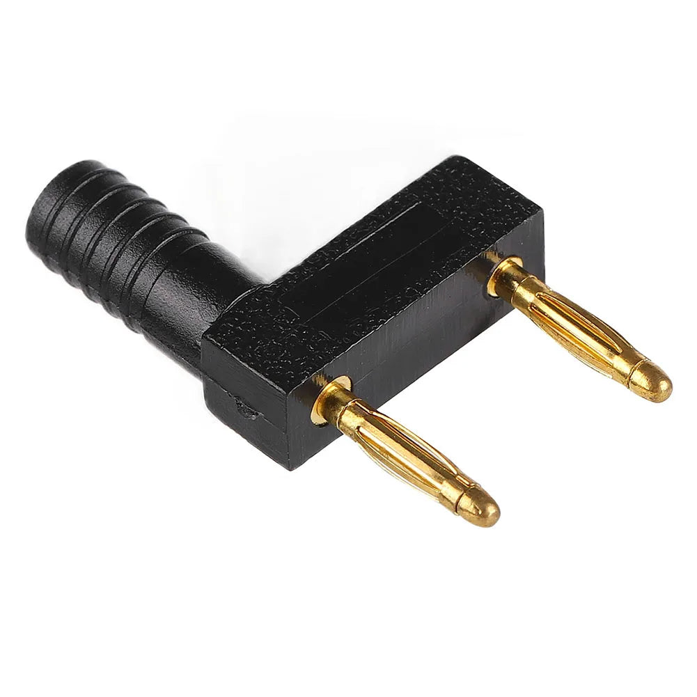 Gold-Plated Banana Probe Shorting Connectors – 10 Pack Electrical Test Connector Axl