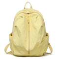 Waterproof Nylon Backpack – Large Capacity Laptop Travel Bag Travel Backpack Axl Yellow