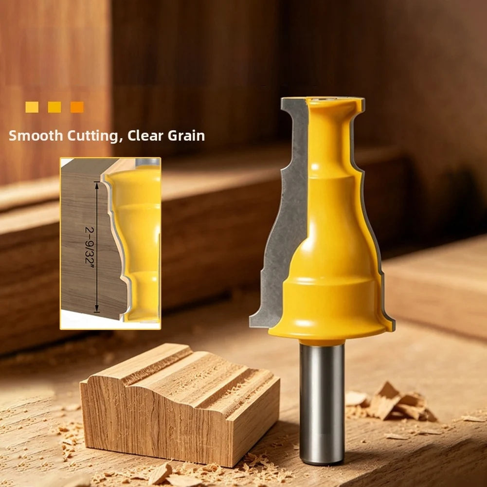 1/2" Shank Router Bit – Cabinet & Door Edge Profiling Cutter Router Bit Axl