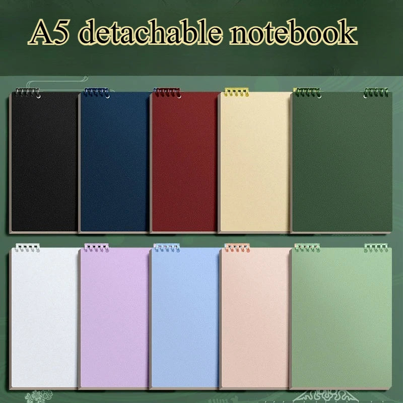 Spiral Notebooks 4/8 Pack – 60 Sheets, Lined & Perforated Pages Spiral Notebook Set Axl