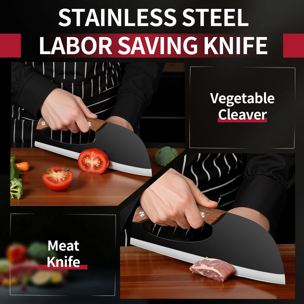 PLYS Chef's Knife – Sharp Stainless Steel Kitchen Knife Chef's Knife Axl