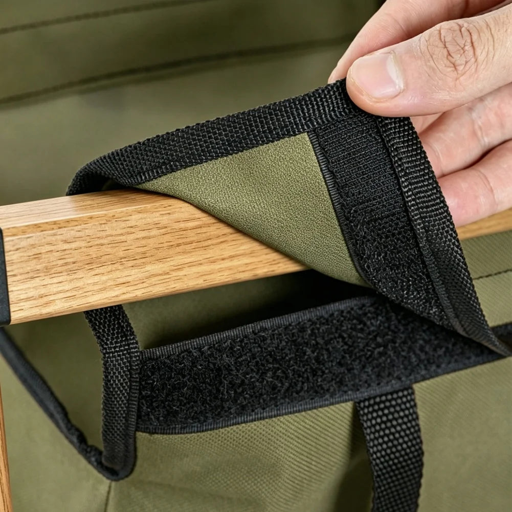 Canvas Ladder Tool Bag – Large Capacity A-Frame Organizer Ladder Tool Bag Axl