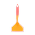 Wide Silicone Non-Stick Spatula – Kitchen Scraper Cooking Tool Silicone Spatula Axl Orange and yellow