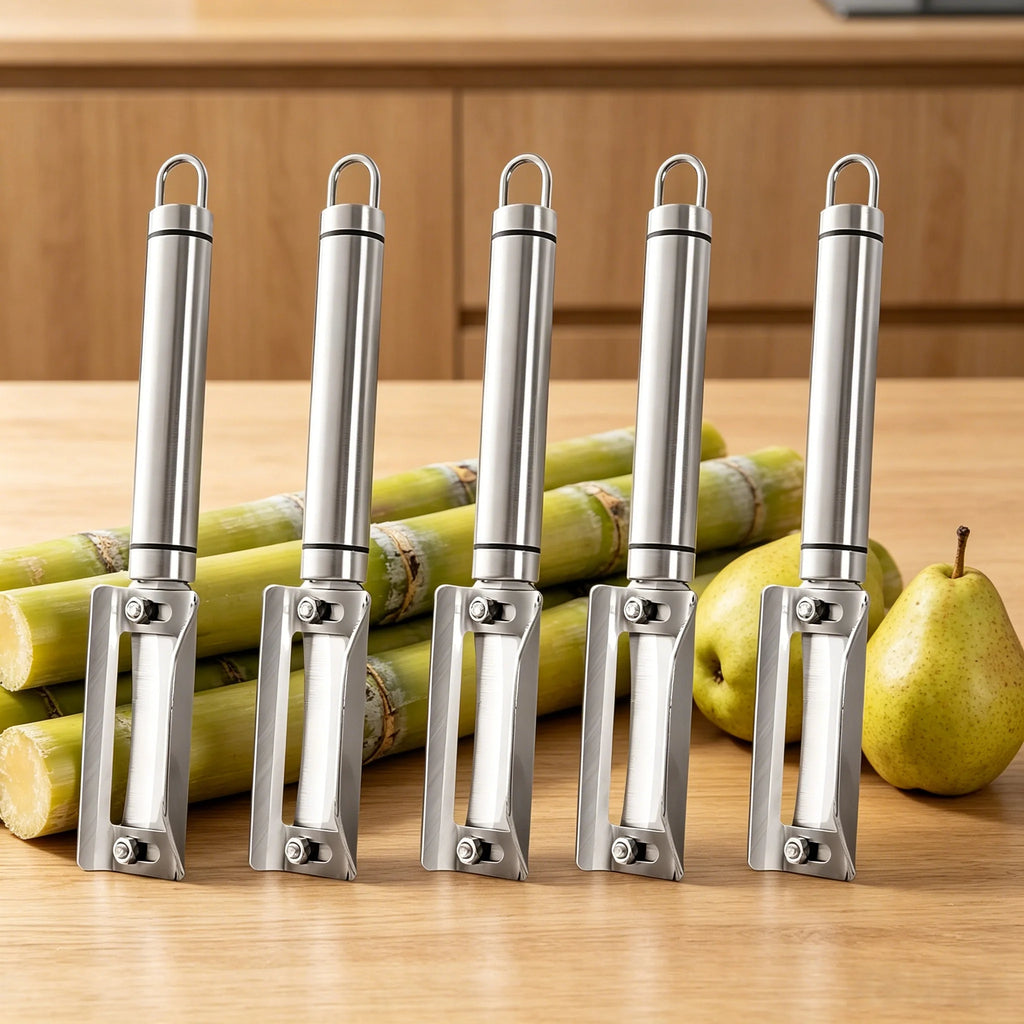 5-Piece Stainless Steel Vegetable & Fruit Peeler Set Vegetable Peeler Set Axl