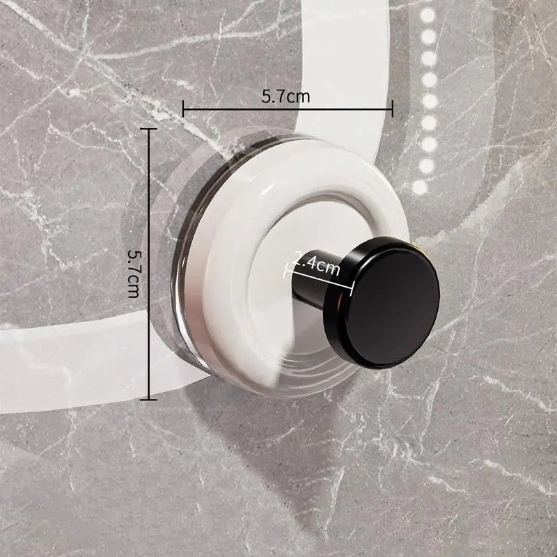 No-Drill Suction Cup Wall Hooks – ABS 4-Pack | Bathroom &amp; Kitchen Suction Cup Hooks Axl B