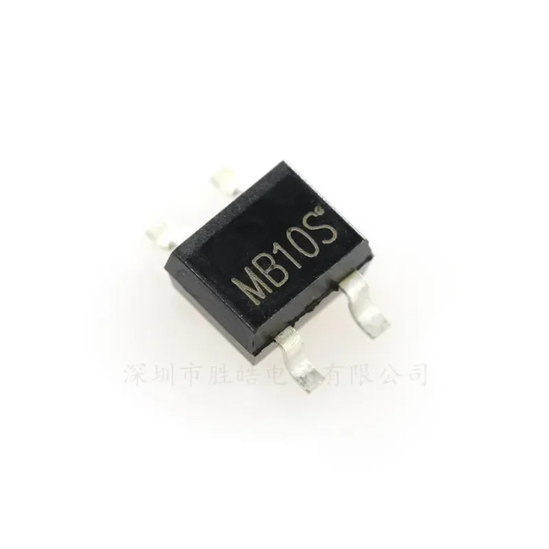 50pcs MB6S MB10S MB6F MB10F SOP-4 Bridge Rectifier Pack Bridge Rectifier Axl MB10S