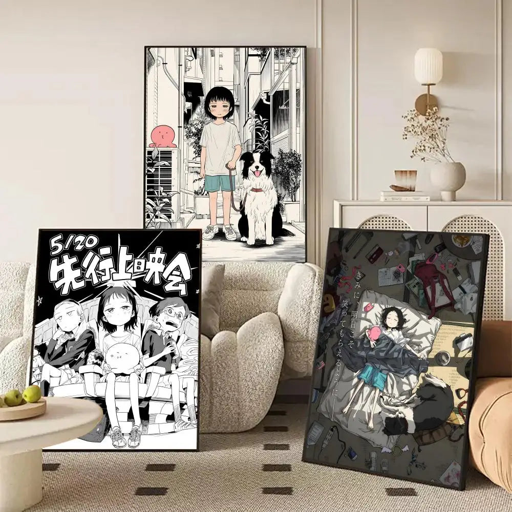 T-Takopis Original Sin Anime Canvas Wall Art | Unframed Poster Canvas Wall Art Axl