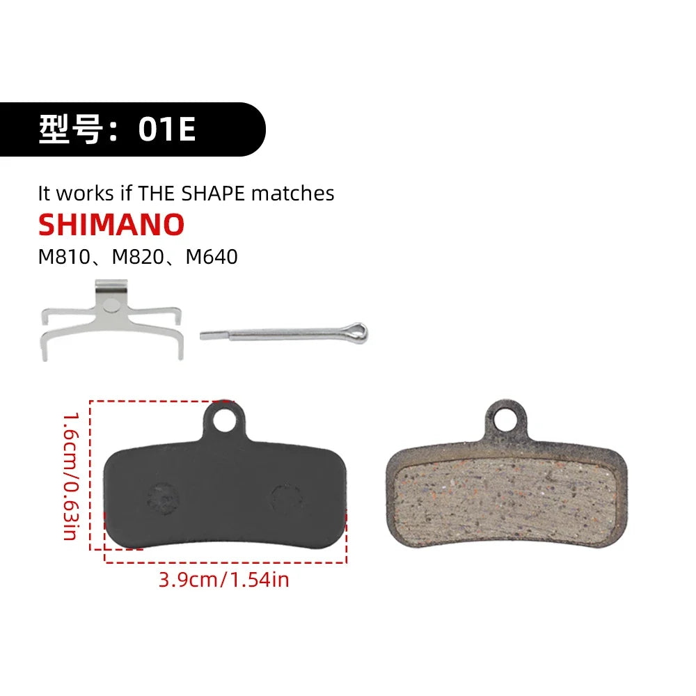 VXM Hydraulic Disc Brake Pads – MTB & Electric Scooter Disc Brake Pads Axl 01E