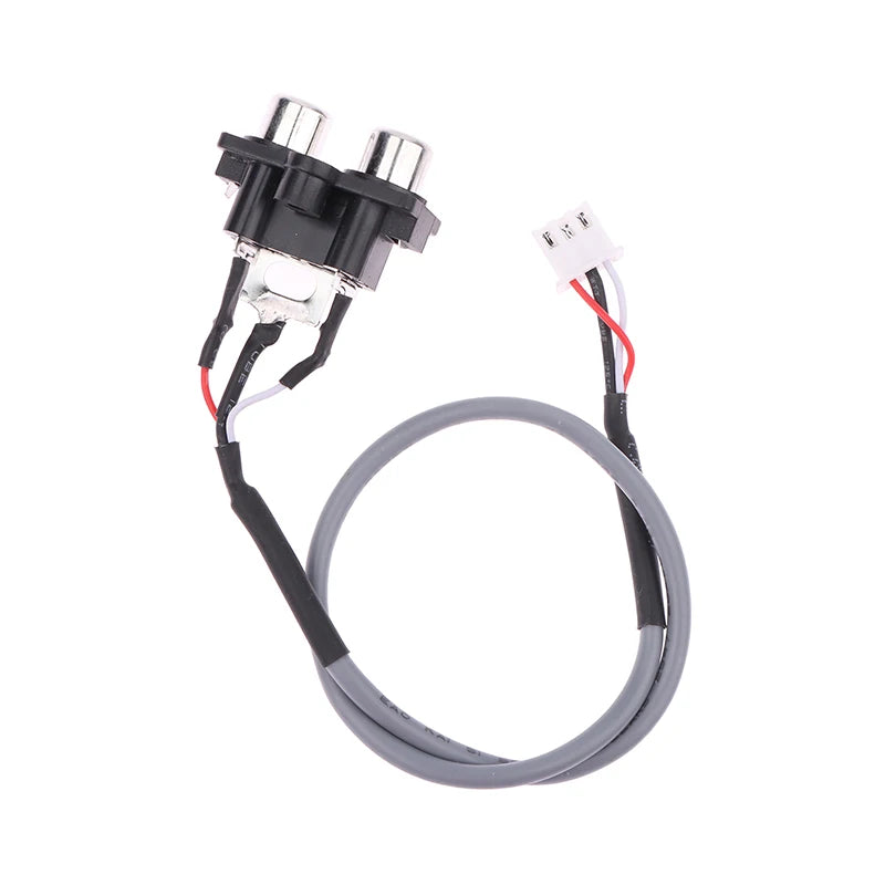 30cm RCA to XH2.54 3-Pin Audio Signal Cable for Amplifier Audio Signal Cable Axl