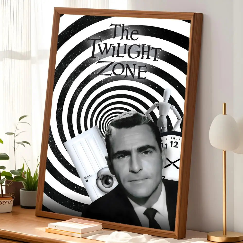 Twilight Zone Wall Art Poster – Self-Stick HD Waterproof Decor Wall Art Poster Axl