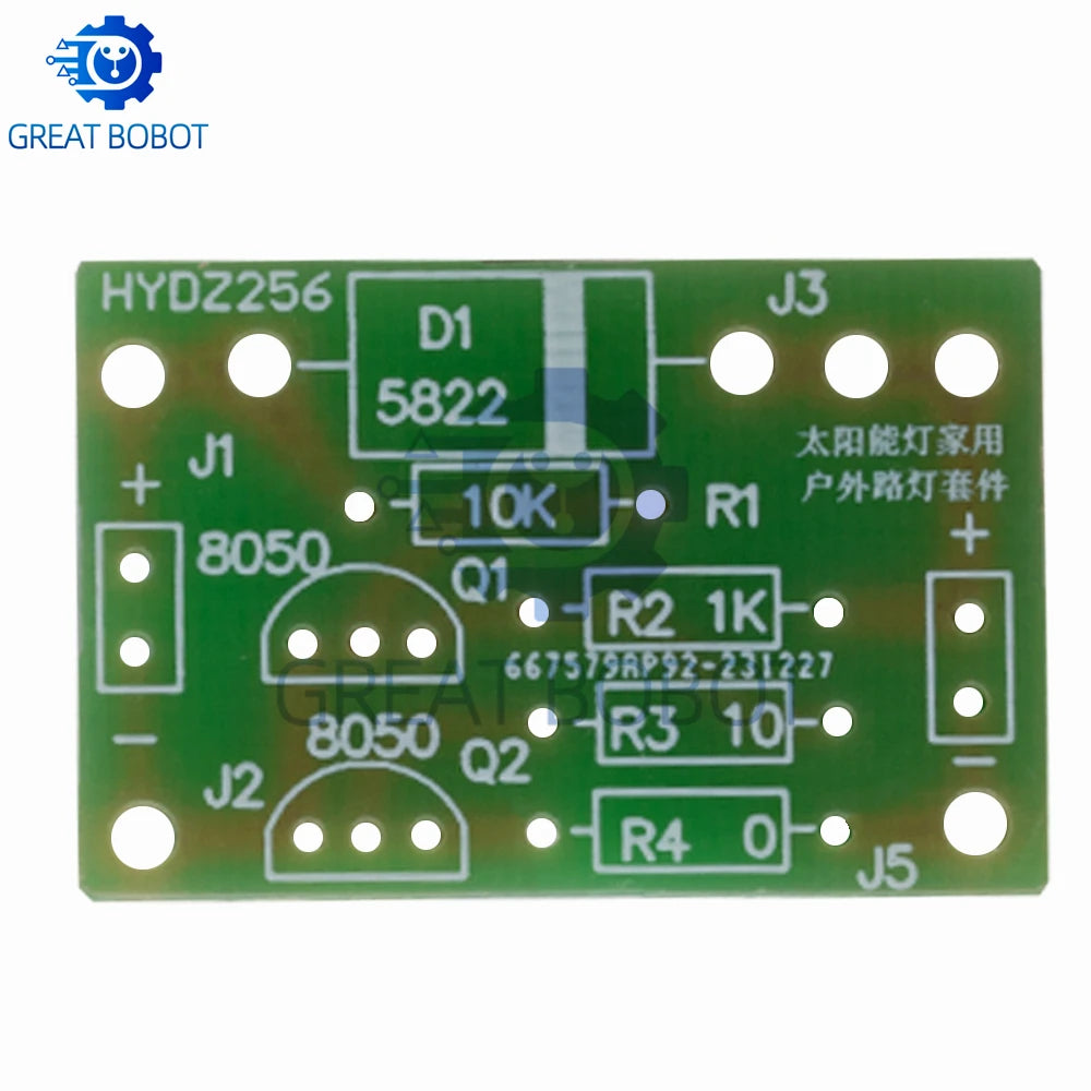 Solar Lithium Battery Charging Board | Light Control LED DIY Solar Charger Module Axl
