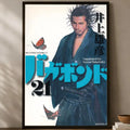 Vagabond Manga Wall Poster – Self-Stick HD Waterproof Art Print Wall Art Poster Axl White08 50X70cmNoframe