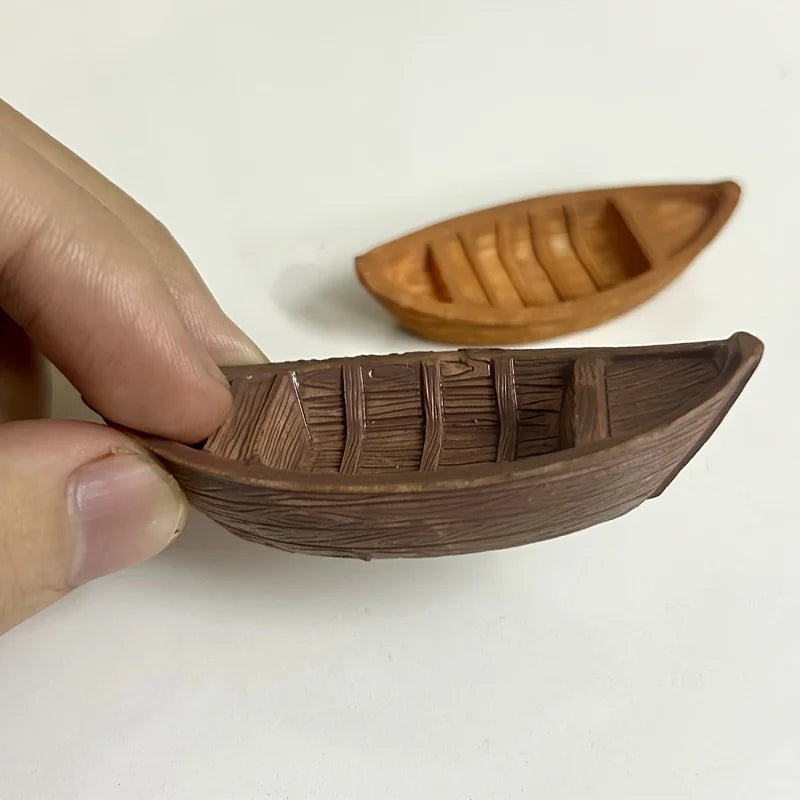 40pcs Floating Resin Mini Boats – Aquarium & Fish Tank Décor Aquarium Ornaments Axl