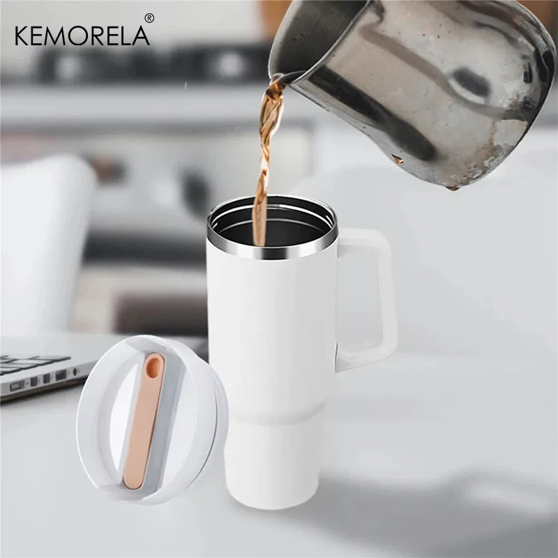 KEMORELA 40 oz Tumbler Replacement Lid with Handle Cap Tumbler Replacement Lid Axl