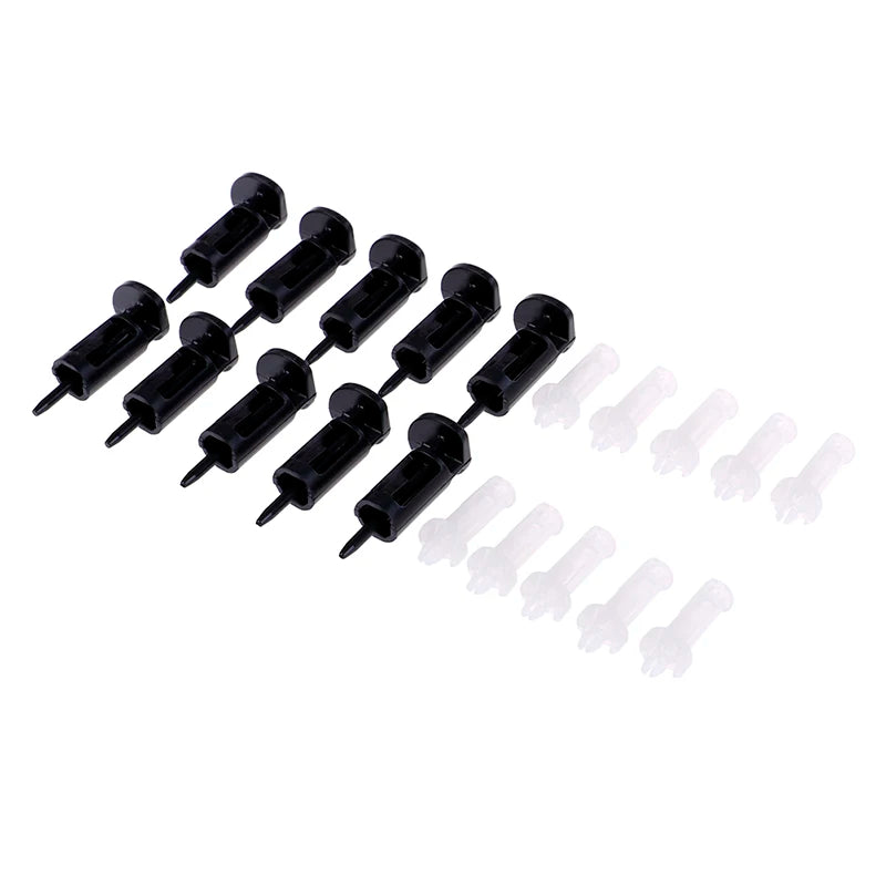 10Pcs CPU Heatsink Mounting Pins – Socket 775 Fan Clips Heatsink Mounting Clips Axl