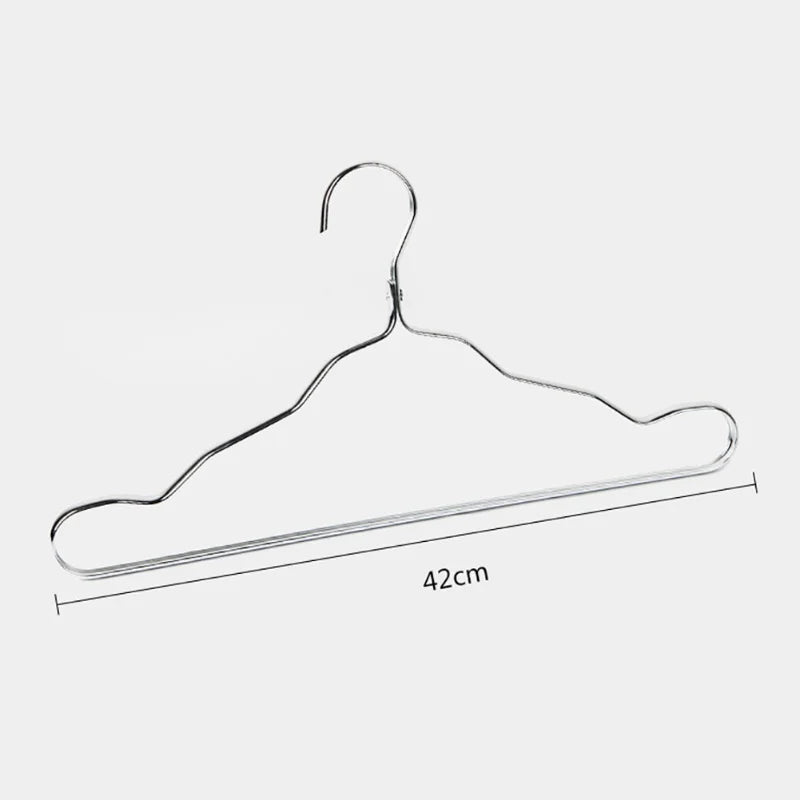 5-Pack Aluminum Clothes Hangers – Non-Slip Slim Closet Organizer Clothes Hangers Axl