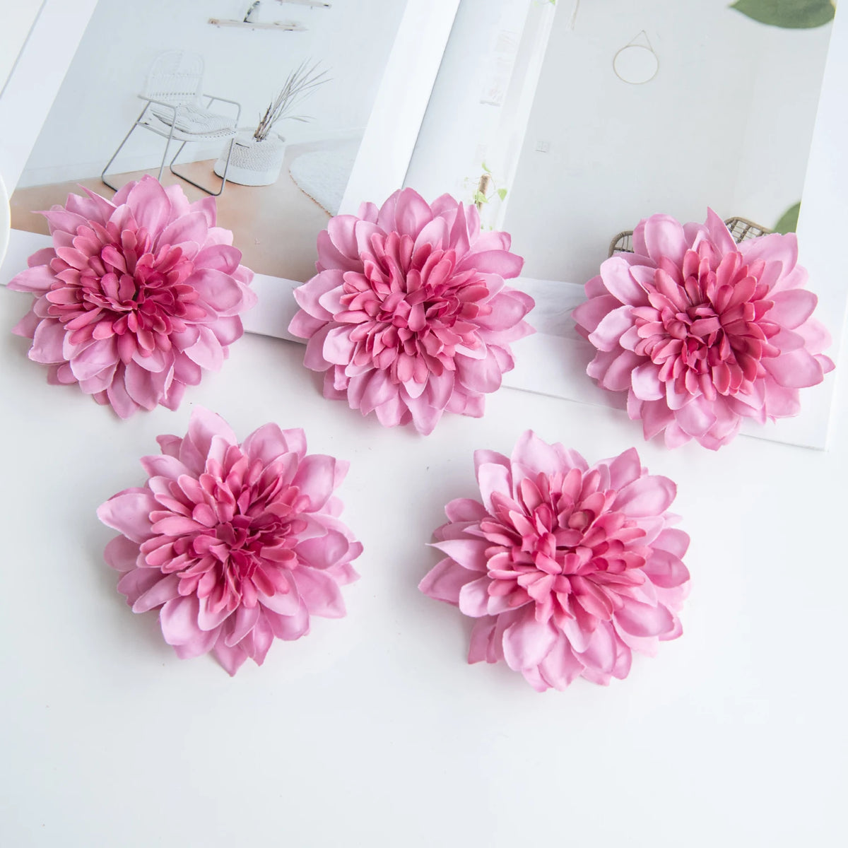 Artificial Silk Rose Heads 15/30 PCS – Wedding & Home Decor Artificial Silk Flowers Axl COLOR 1 15pieces