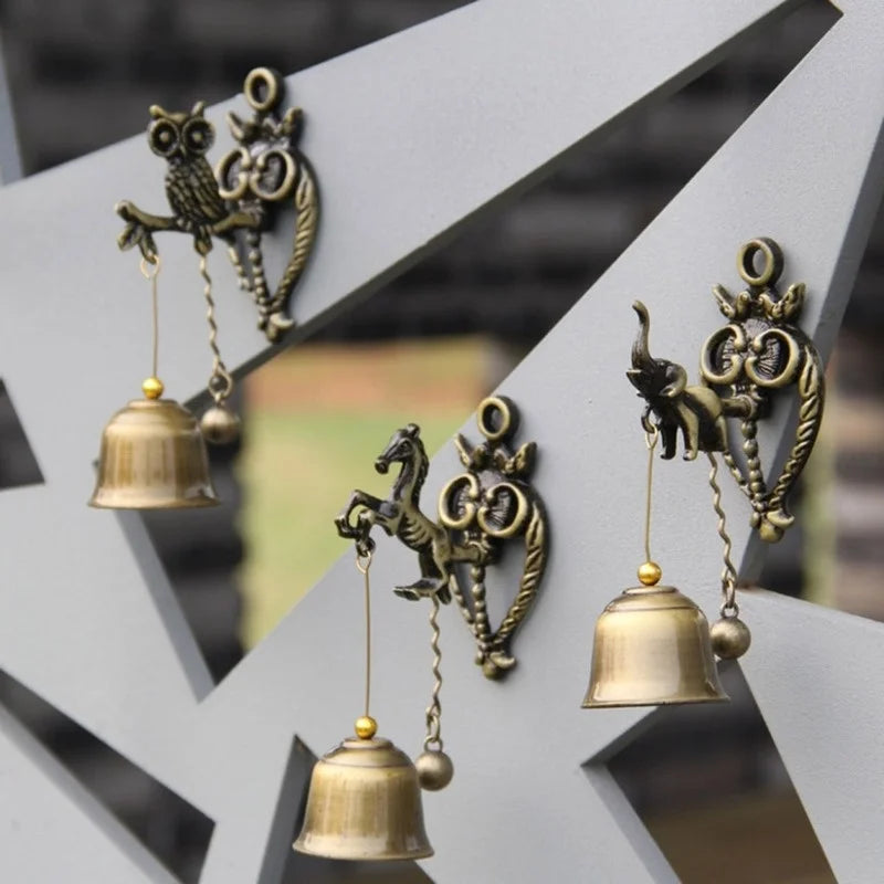 Vintage Metal Bell Wind Chime – Magnetic Door Hanging Ornament Wind Chime Ornament Axl