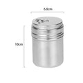 Stainless Steel Spice Shaker – Rotating Lid Salt & Pepper Jar Spice Shaker Jar Axl L-Multi-purpose