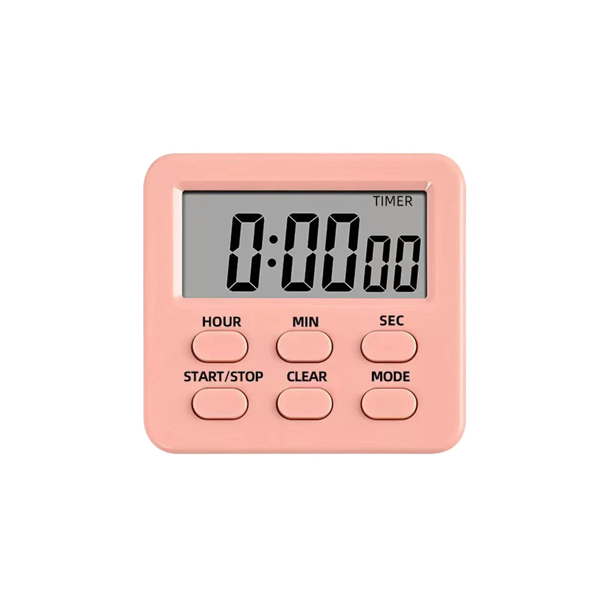 KT THERMO Digital Kitchen Timer & Alarm Clock | Compact Digital Kitchen Timer Axl Peach color