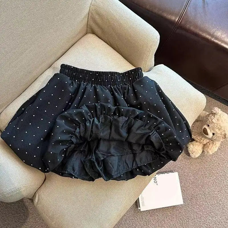 High Waist Cloud Bubble Puffy Mini Skirt – Elegant A-Line Puffy Mini Skirt Axl