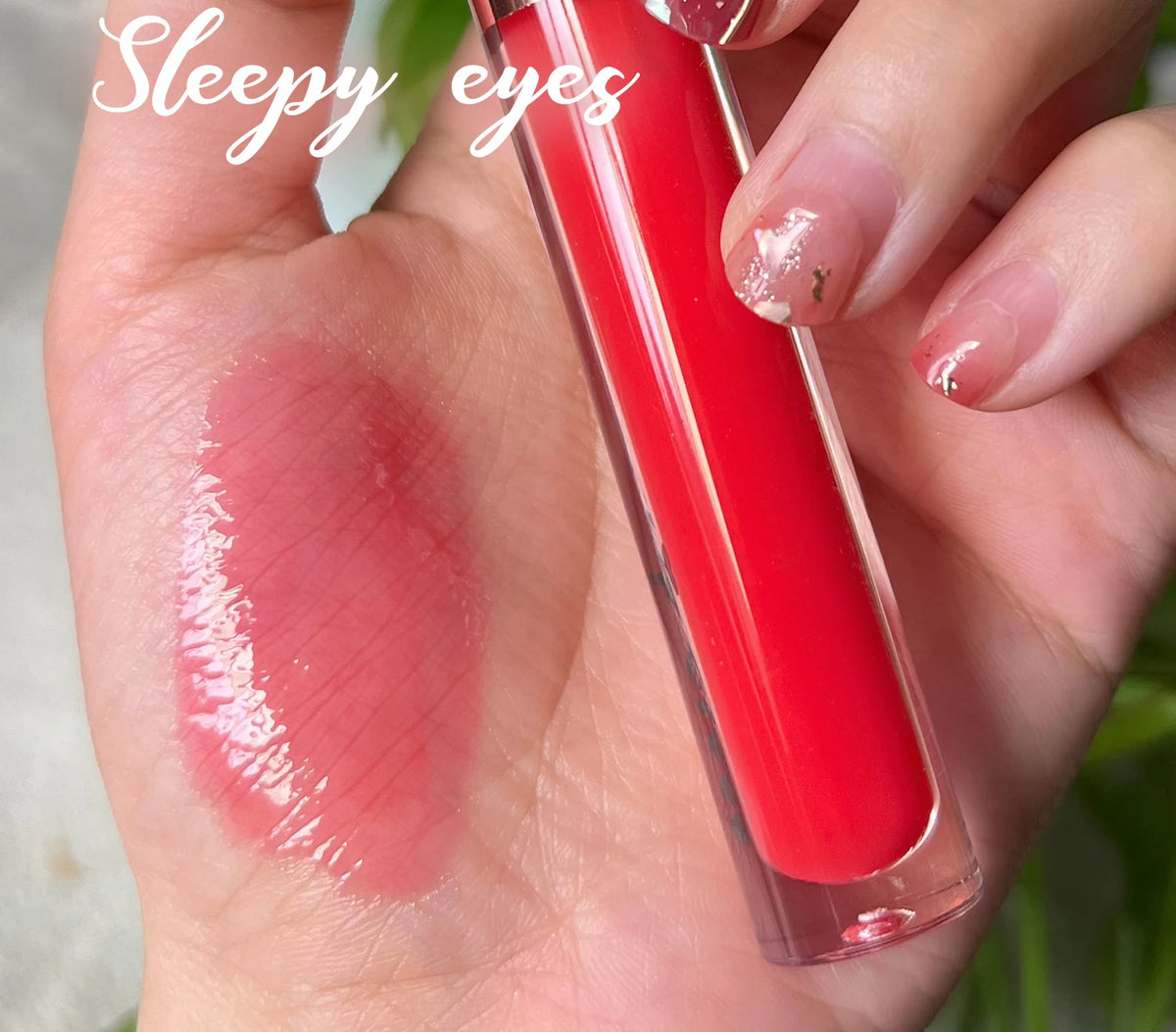 Vegan Matte Liquid Lipstick & Clear Lip Gloss – Gold Tube Wand