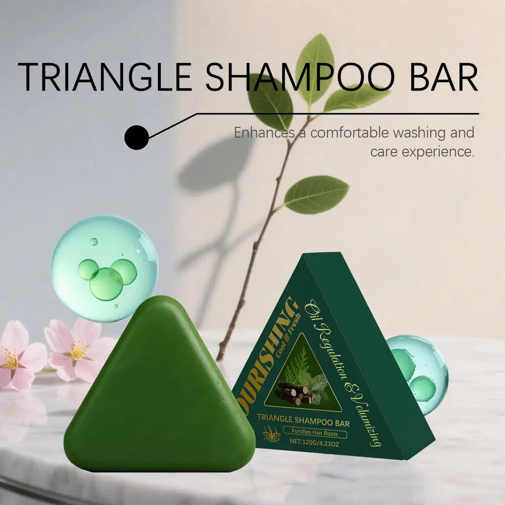 Herbal Shampoo Soap Bar – Platycladus & Grass Root Strengthening Herbal Shampoo Bar Axl