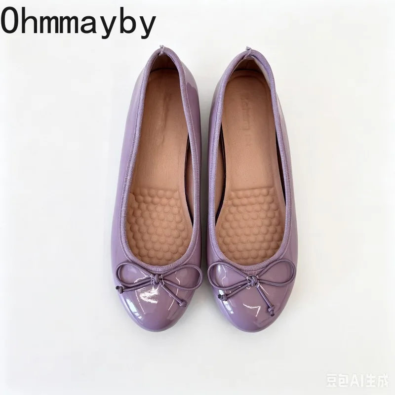 Women's Mary Jane Ballet Flats – Soft Slip-On Dress Shoes Ballet Flats Axl