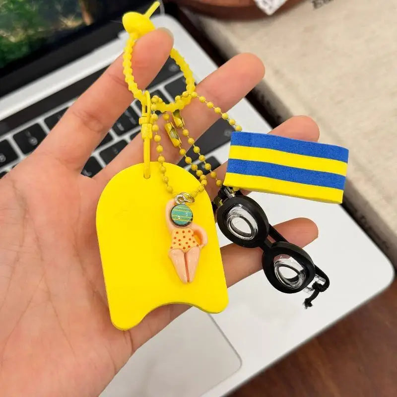 Floating EVA Keychain – Buoyant Water Sports Key Ring Floating Keychain Axl C