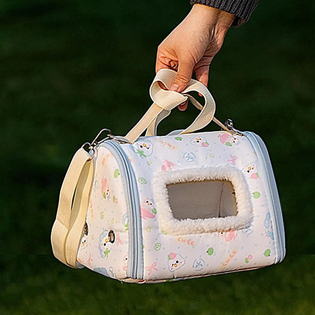Portable Bird Travel Carrier – Insulated Parrot Bag Bird Travel Carrier Axl