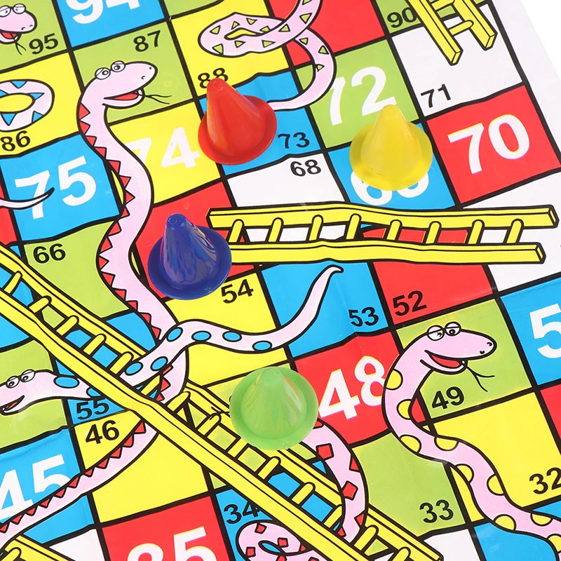 Snakes & Ladders Board Game – Fun Family Game for Kids Kids Board Game Axl