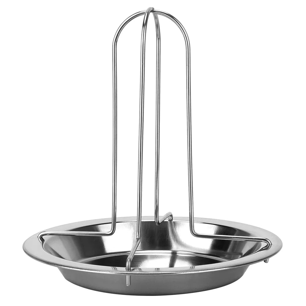 Vertical Chicken Roaster Rack – Stainless Steel BBQ & Oven Chicken Roaster Rack Axl