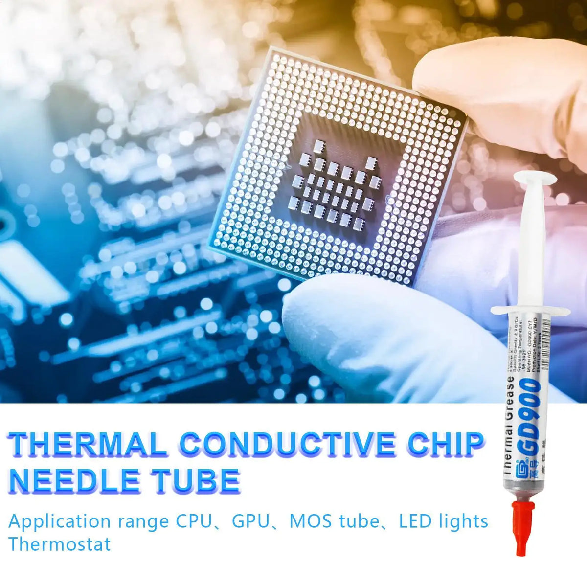 GD900 Thermal Paste Syringe – CPU & GPU Heatsink Compound Thermal Paste Axl