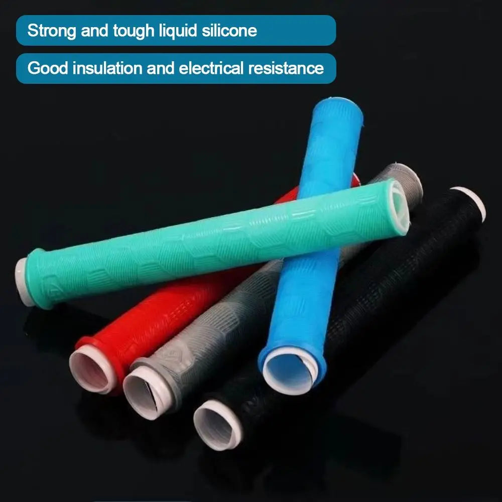 Silicone Fishing Rod Handle Grip Wrap – Non-Slip Cover Fishing Rod Grip Axl