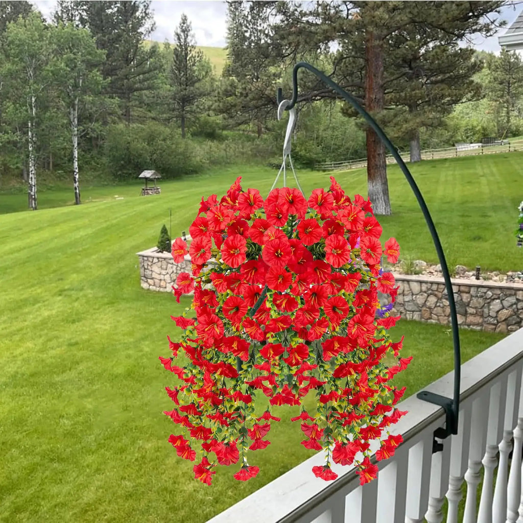 Artificial Silk Flower Vine Wreath 2pcs – Wedding & Garden Decor Artificial Flower Vine Axl