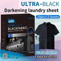 30-Pack Black Clothes Color Restorer Sheets | Laundry Tablets Laundry Color Restorer Axl 20pcs