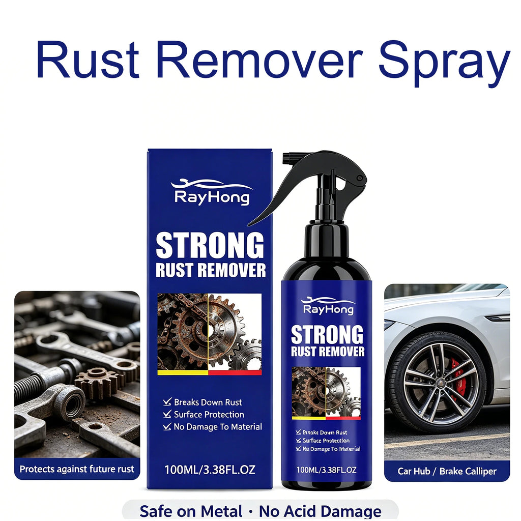 Rust Remover Spray – Car Hub & Metal Iron Stain Inhibitor 100ml Rust Remover Spray Axl 100ml