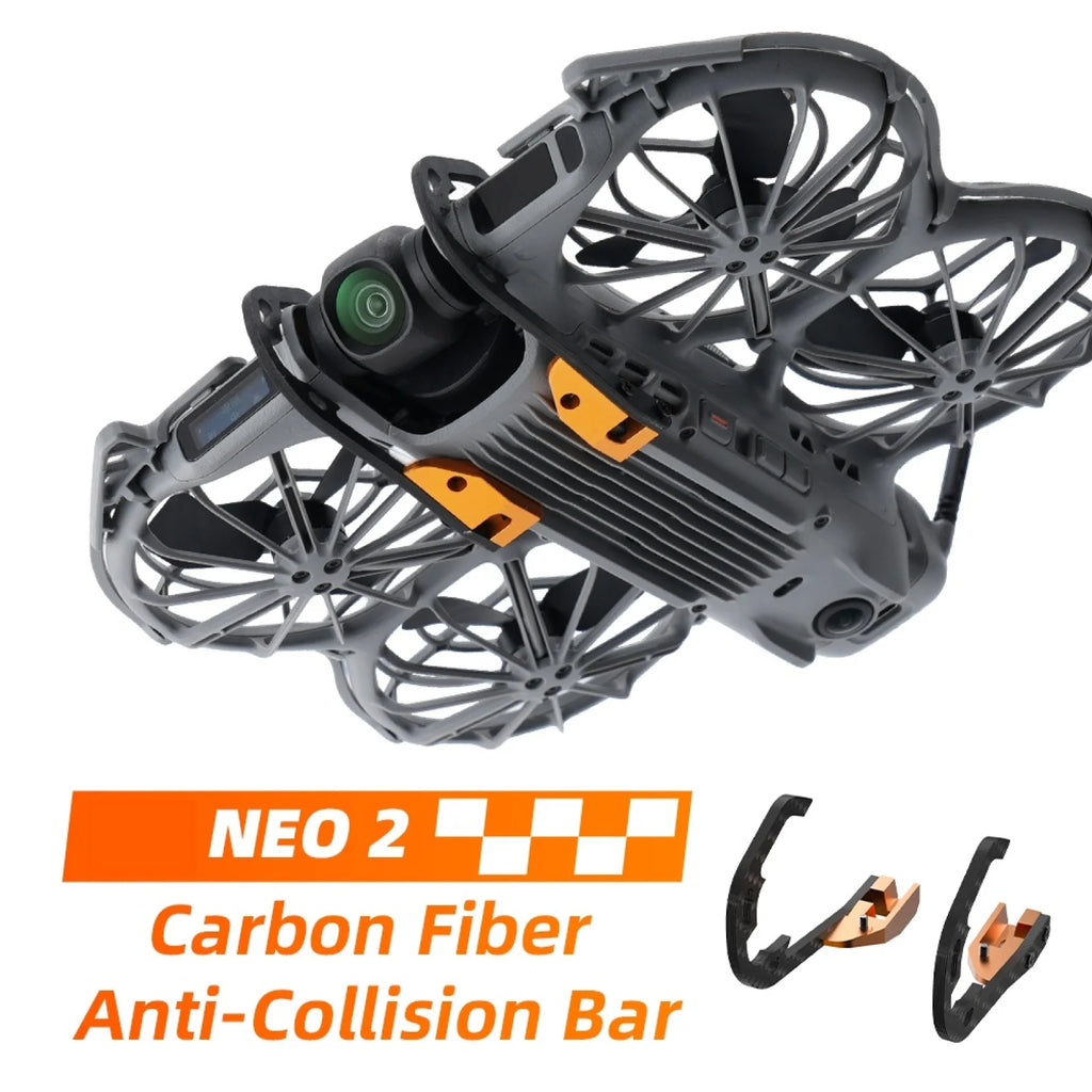 Carbon Fiber Gimbal Protection Bar for DJI NEO 2 Lens Bumper Drone Camera Accessory Axl