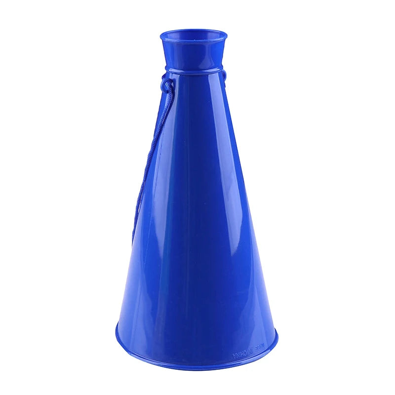 Plastic Trumpet Horn – Cheerleading Noisemaker for Sports & Parties Party Noisemaker Horn Axl Blue