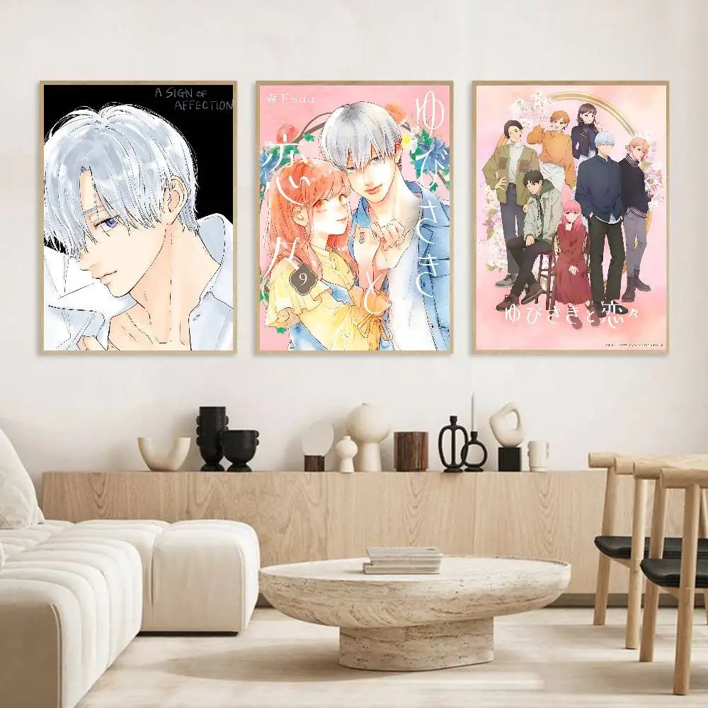 A Sign of Affection Anime Poster – HD Waterproof Wall Art Anime Wall Poster Axl